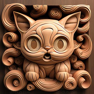 3D модель St Jigglepuff из покемонов (STL)